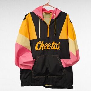 Chester Cheetah Cheetos Colorblock Pullover Windbreaker Men's Size Large